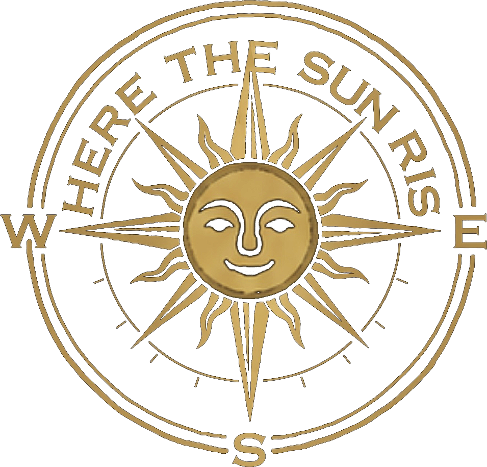 EAST — Where the sun rises